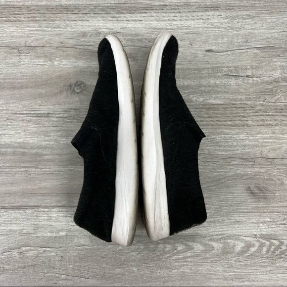 Merinos Dark Gray Casual Wool Knit Slip On Lightweight Shoes Size 9 - Picture 4 of 7